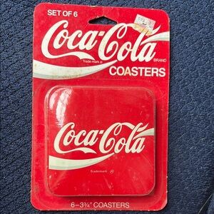 Coca Cola coasters